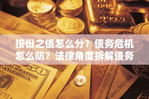 武汉按份之债怎么分？债务危机怎么防？法律角度拆解债务分配与风险自保指南