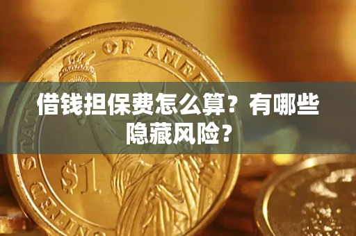 武汉借钱担保费怎么算？有哪些隐藏风险？