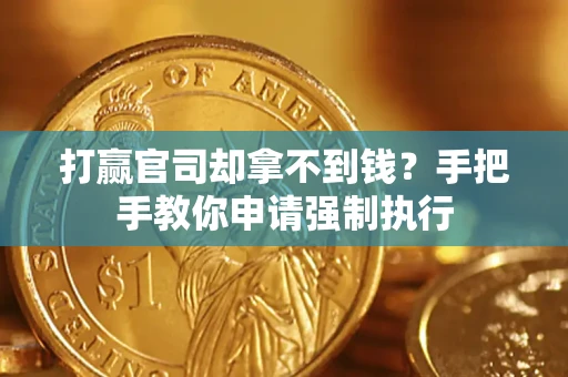 武汉打赢官司却拿不到钱？手把手教你申请强制执行