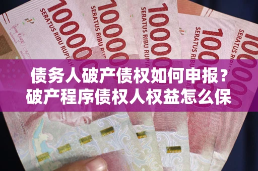 武汉债务人破产债权如何申报？破产程序债权人权益怎么保障？
