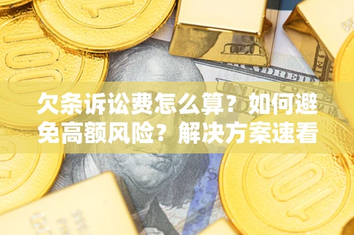 武汉欠条诉讼费怎么算？如何避免高额风险？解决方案速看！