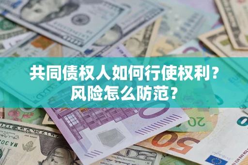 武汉共同债权人如何行使权利？风险怎么防范？