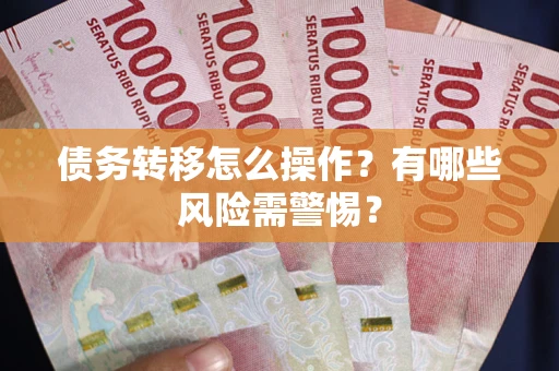 武汉债务转移怎么操作？有哪些风险需警惕？