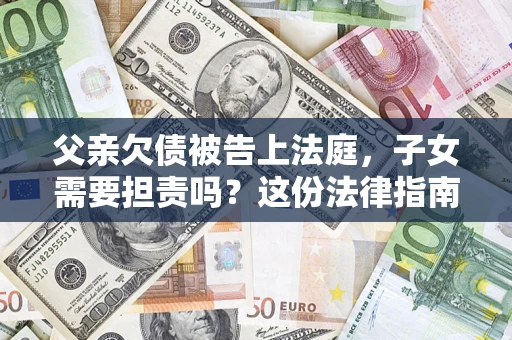 武汉父亲欠债被告上法庭，子女需要担责吗？这份法律指南必须看完
