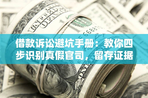 武汉借款诉讼避坑手册：教你四步识别真假官司，留存证据不踩雷