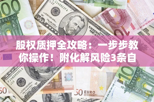 武汉股权质押全攻略：一步步教你操作！附化解风险3条自救法则