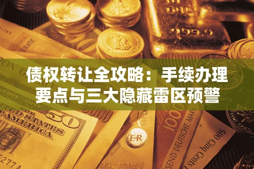 武汉债权转让全攻略：手续办理要点与三大隐藏雷区预警