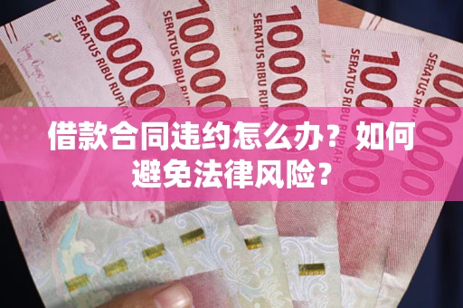 武汉借款合同违约怎么办？如何避免法律风险？