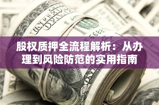 武汉股权质押全流程解析：从办理到风险防范的实用指南