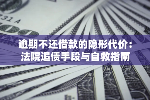 武汉逾期不还借款的隐形代价：法院追债手段与自救指南